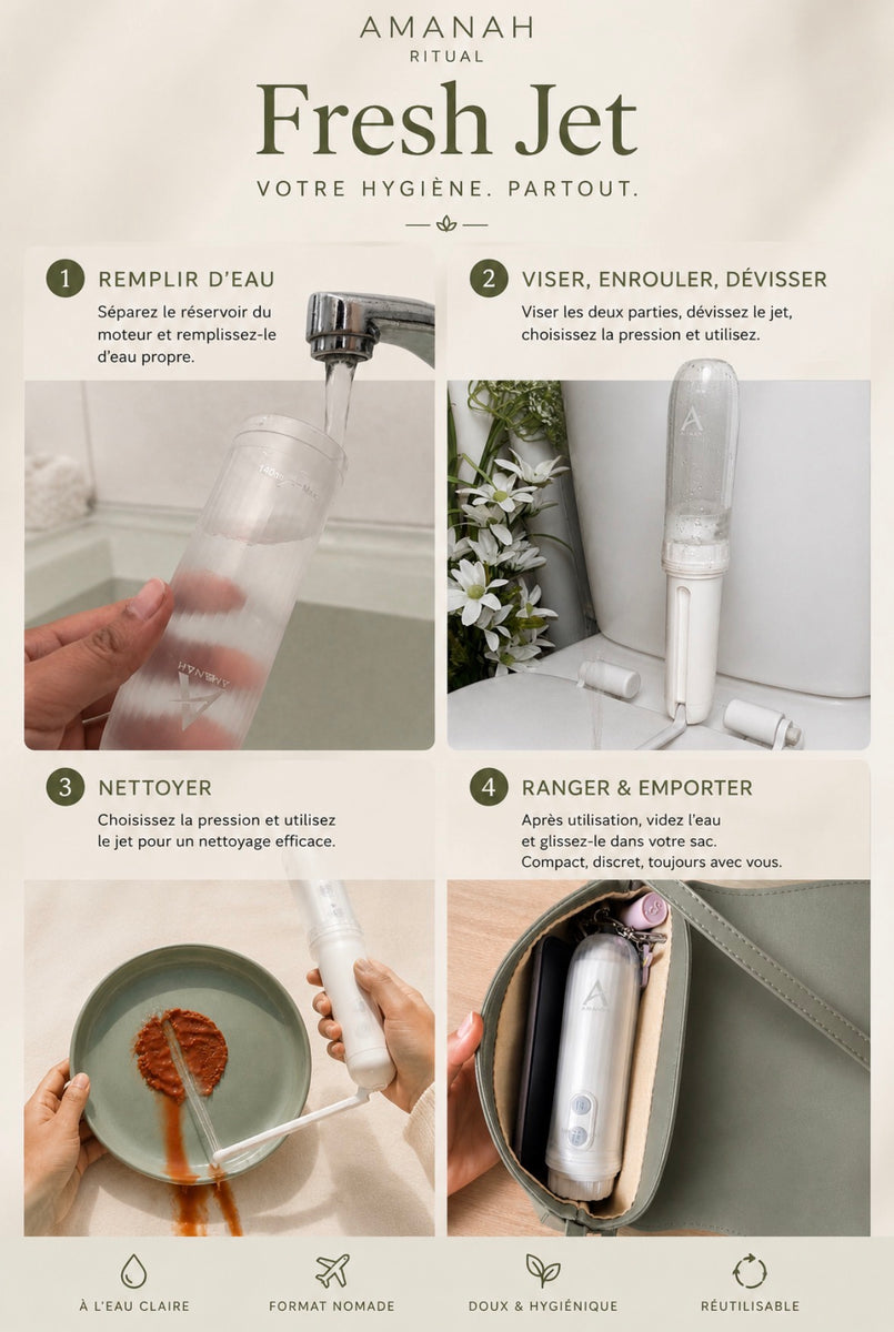 La trousse complète pour aller aux toilettes dehors sans dégoût
