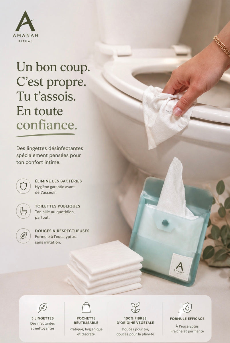 La trousse complète pour aller aux toilettes dehors sans dégoût